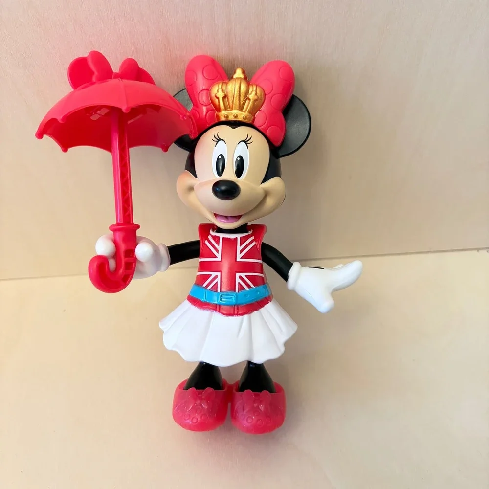 Disney Jr Minnie Mouse Snap n Pose Style Doll Lot Kids Dress Up Toy Set Daisy